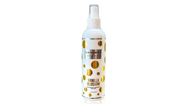 MANOARD mist/telo vanilla blossom 250ml MANOARD