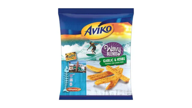 KROMPIRIĆI TALASASTI ZAMRZNUTI BELI LUK I ZAČINSKO BILJE WAVY BLEND 600G AVIKO SILBO
