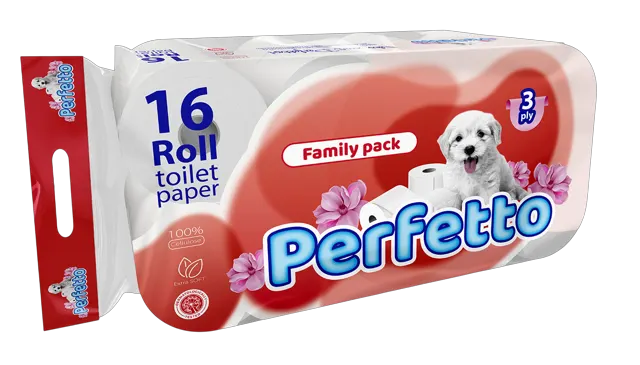 T.papir 16/1 Perfetto Family pack 1,05kg PERFETTO