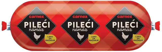 PAŠTETA U CREVU PILEĆA CARNEX 120G CARNEX