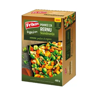 Smrz.povrce mix Skandinavija Frikom 480g