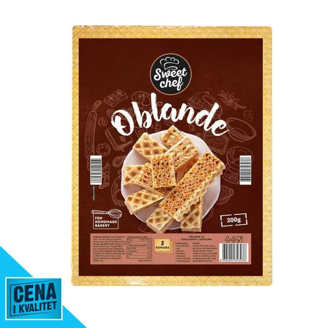 OBLANDE 200G SWEET CHEF SWEET CHEF
