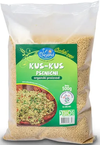 KUS KUS PŠENIČNI ORGANIC 500GR BEYOND