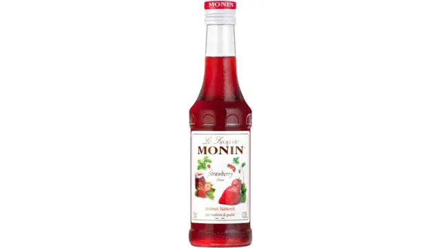 SIRUP MONIN JAGODA 0.7L MOJE LANE