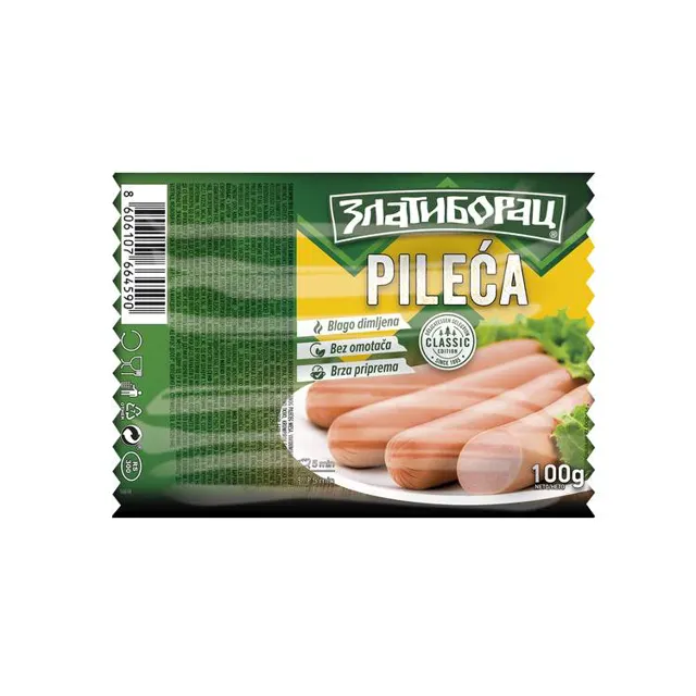 Pileca barena kobasica Zlatiborac 100g Zlatiborac