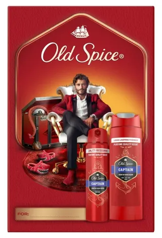 Old Spice Captain set sprej+SG