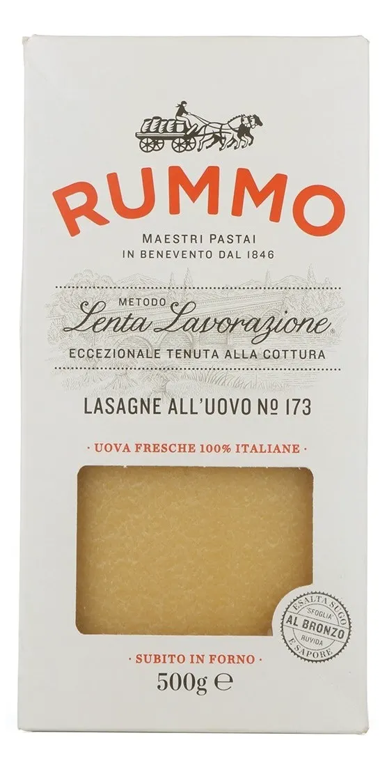 TESTENINA RUMMO LASAGNE 500gr Rummo
