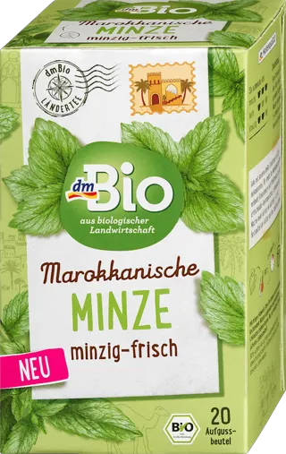 dmBio čaj marokanska nana 20x2g