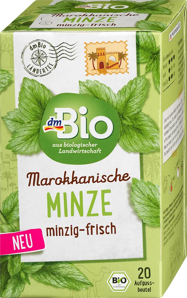 dmBio čaj marokanska nana 20x2g dmBio