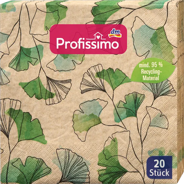 Profissimo salvete Gingko 33x33cm 20kom Profissimo