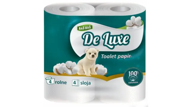 TOALETNI PAPIR 4SL DE LUXE BAŠ BAŠ 4/1 BAS BAS