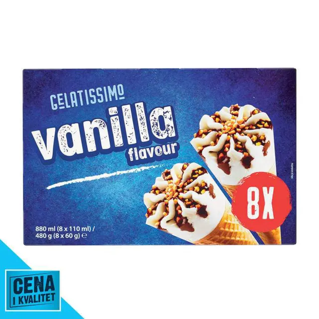SLADOLED K VAN 8X110ML GELATIS GELATISSIMO