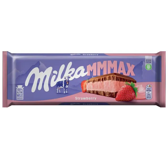 Cokolada Milka strawberry 300g Milka