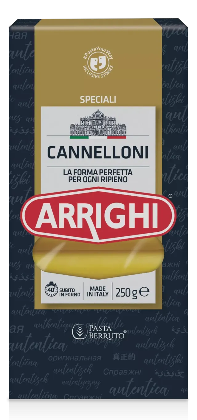 TESTENINA ARRIGHI CANNELLONI 250G ARRIGHI