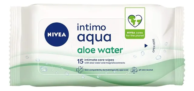 Maramice za int. Nivea Aloe Water 15kom Nivea