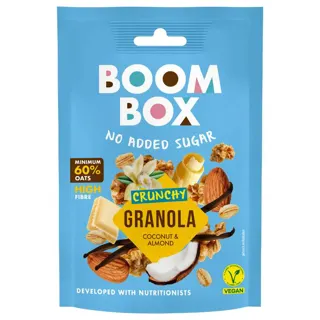 MUSLI OVSENA GRANOLA KOKOS BADEM ČOKOLADA VANILA 60GR BOOM BOX