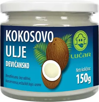 Kokosovo ulje devicansko 150g lucar