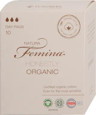 NATURA Femina ORG. ciklusni ulošci 10/1