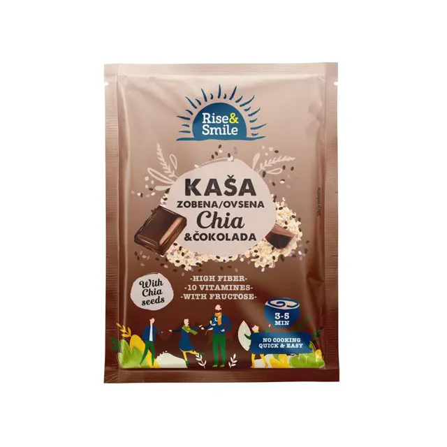 KAŠA OVSENA ČIA SEM ČOK65G RISE&SMI RISE&SMILE