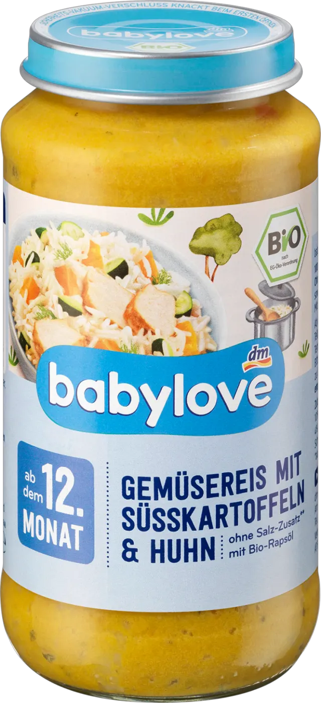 babylove kašica pir. krom. pile. 250g babylove