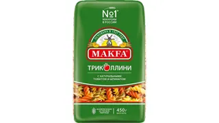 TESTENINA TRICOLORE SPIRALE 450G MAKFA