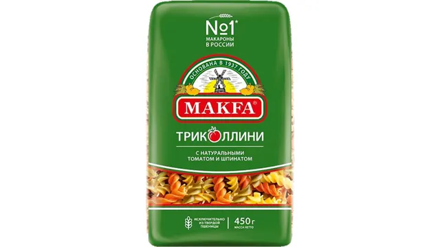 TESTENINA TRICOLORE SPIRALE 450G MAKFA MAKFA