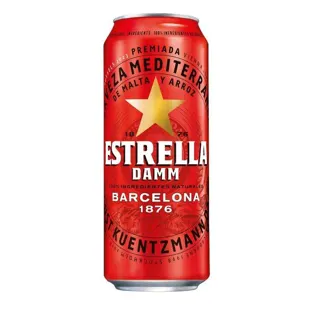 Pivo Estrella Damm 0,5l CAN