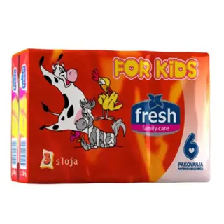 PAP MAR FRESH FOR KIDS 3SL 6/1