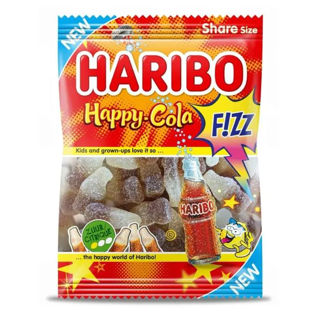 BOMBONE HAPPY COLA FIZZ 100gr HARIBO