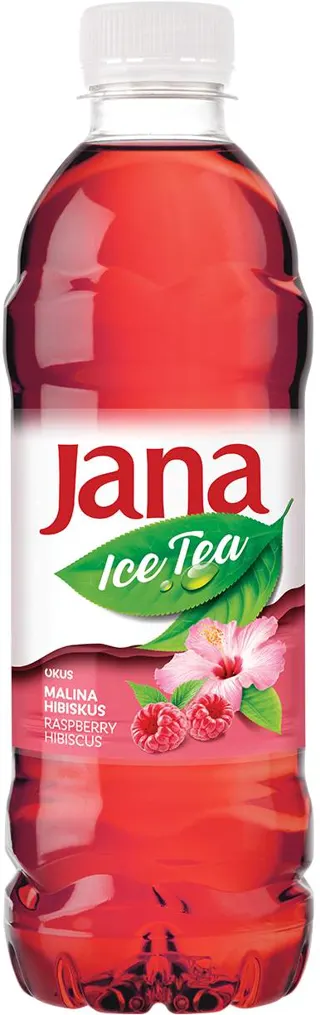 JANA 0.5L ICE TEA Malina-Hibiskus