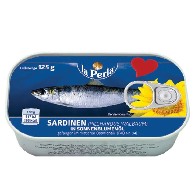 Sardina u ulju La Perla 125g la Perla