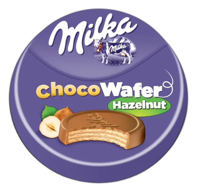 MILKA CHOCO WAFER HAZELNUT 30gr MILKA
