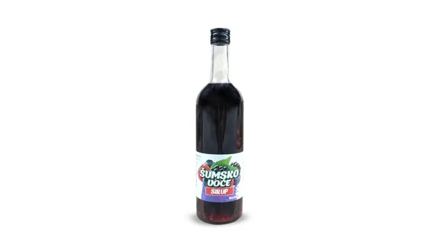 Sirup Sumsko voce staklo 0700 Berry cop 0,7 l VOĆARKA