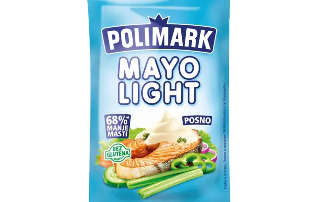 Majonez Polimark light kesa 90ml Polimark