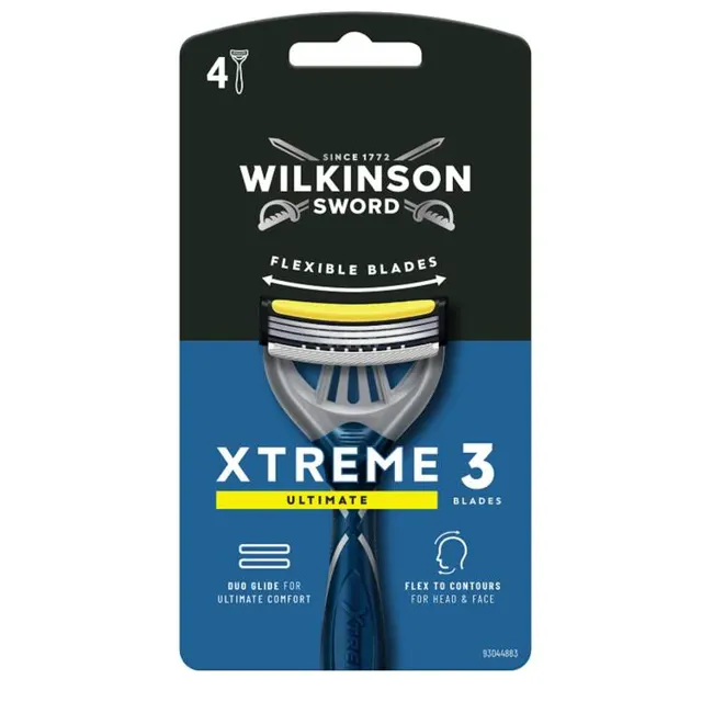 APARAT ZA BRIJANJE XTREME3 ULTIMATE 4KOM WILKINSON WILKINSON