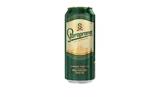 Pivo svetlo Staropramen limenka 0.5l