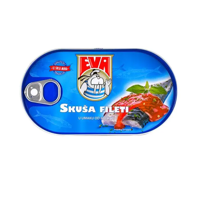 SKUSA FILETI EVA U SOSU OD PARADAJZA 170gr EVA