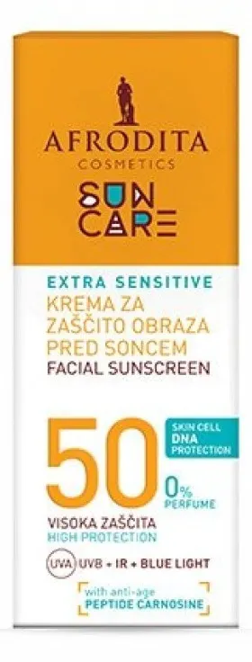 Afrodita EXTRA SENSITIVE lice ZF50 50ml AFRODITA COSMETICS