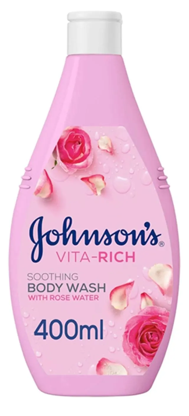 KUPKA RUŽINA VODICA VITA RICH 400ML J&J JOHNSON'S