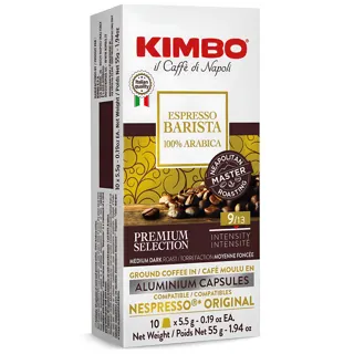 KAFA KIMBO BARISTA ARABICA ALU KAPSULA ZA NESPRESSO 10/1