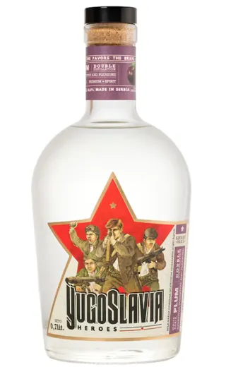 Rakija Yugoslavia heroes sljiva 0,7l