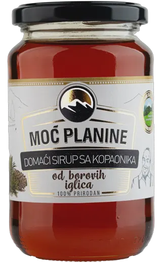 Sirup od borovih iglica Moc planine 450g