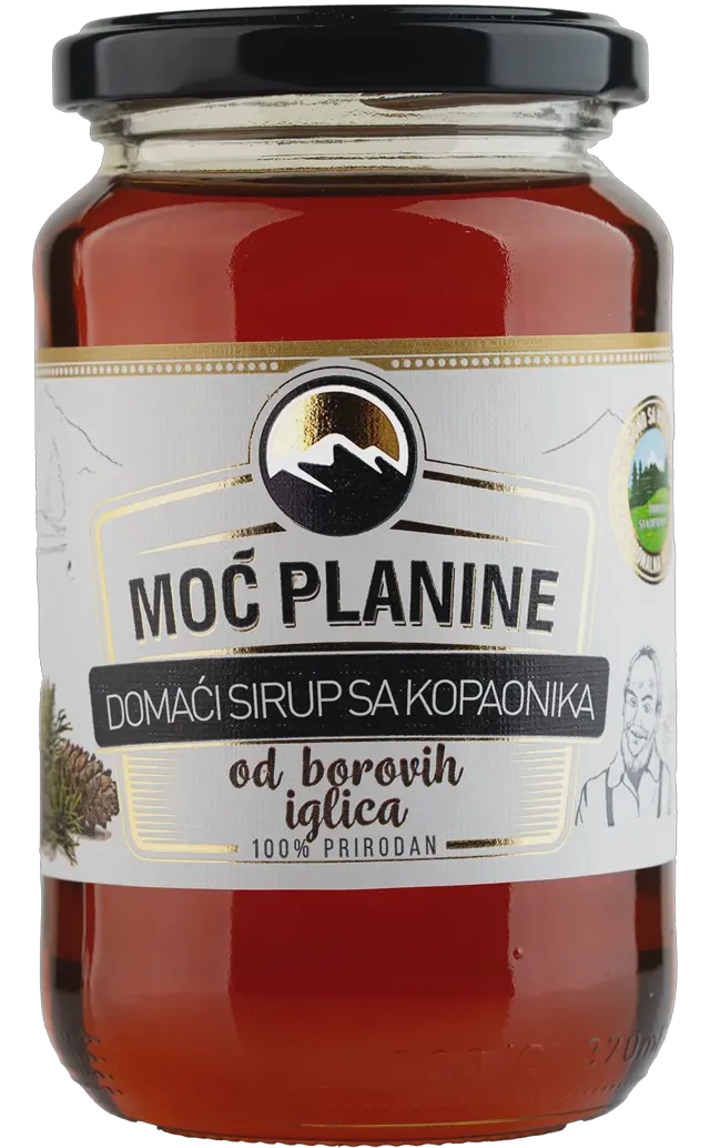 Sirup od borovih iglica Moc planine 450g MOĆ PLANINE