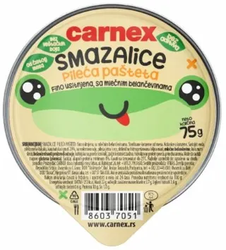 PASTETA PILECA SMAZALICA 75 G