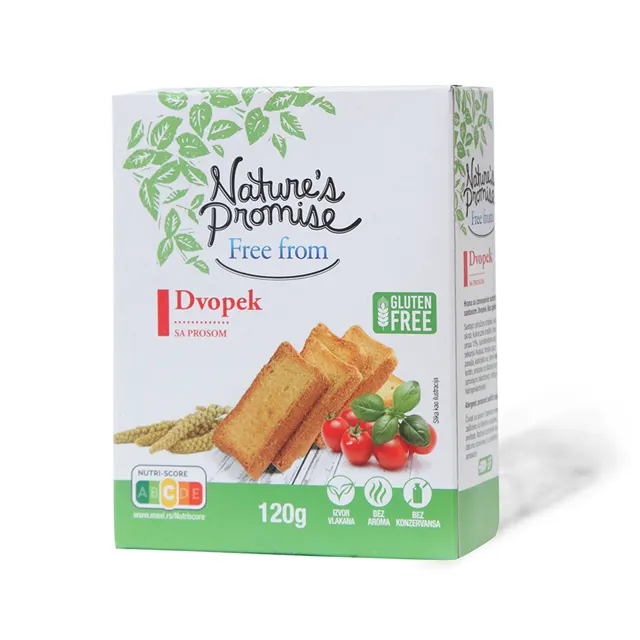 Dvopek proso NP 120g Nature's Promise