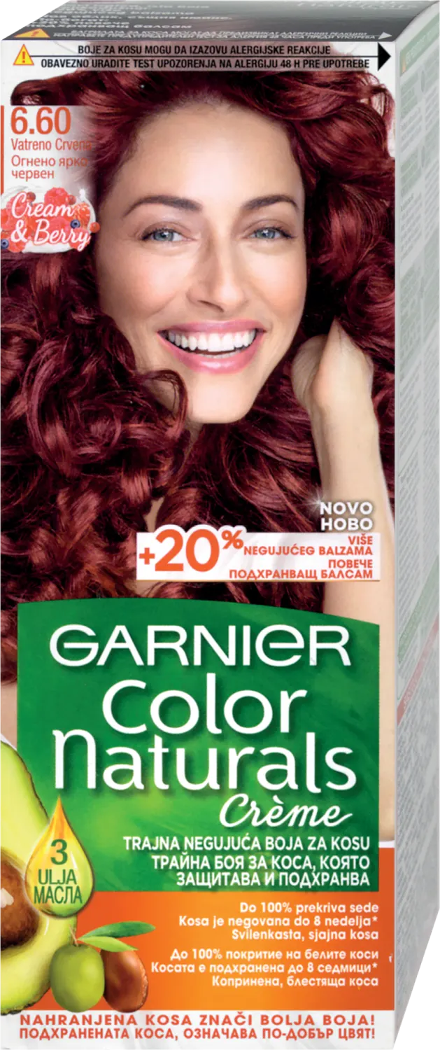 FARBA ZA KOSU 660 COLOR NATURALS COL.NAT.