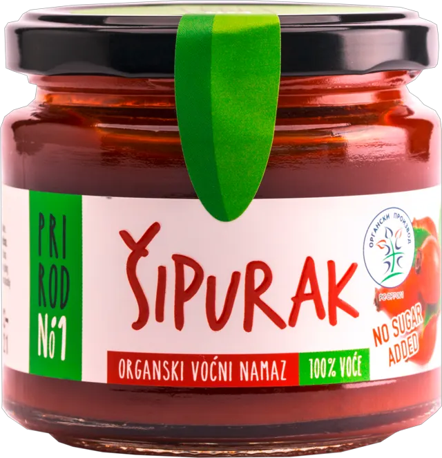 PRIRODNo1 ORG.NAMAZ OD DIVLJ.ŠIPURKA200g PRIRODNo1