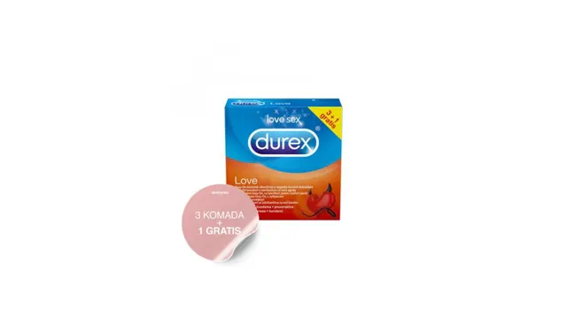 PREZERVATIVI DUREX LOVE 3+1gratis 4 kom Durex