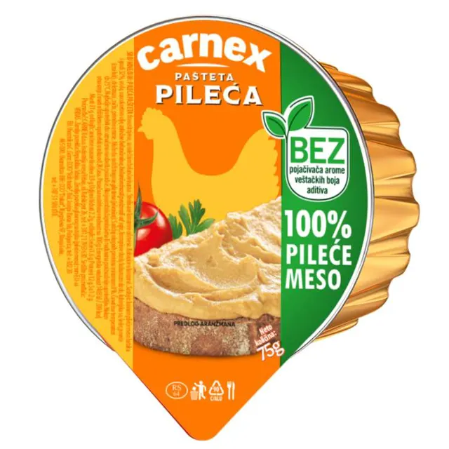 Pileca pasteta 75g CARNEX