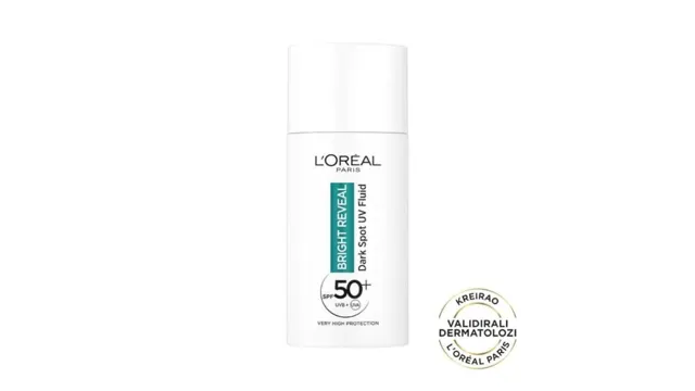 L’OREAL BRIGHT REVEAUV fluid ZF 50+ 50ml L’ORÉAL PARiS